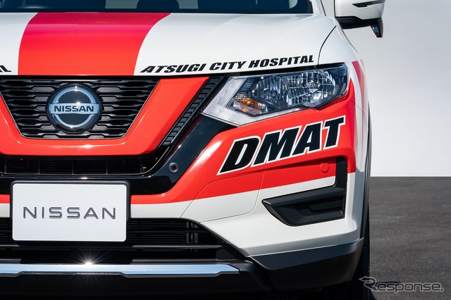 厚木市立病院の災害派遣医療チーム「DMAT」移動用車両
