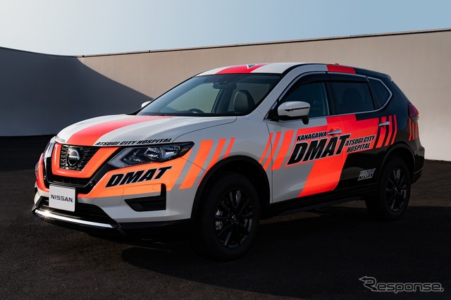 厚木市立病院の災害派遣医療チーム「DMAT」移動用車両