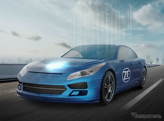 ZFの「ソフトウェア・デファインド・ビークル(SDV)」のイメージ