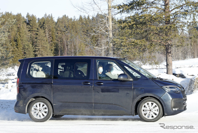 VW T7 プロトタイプ(スクープ写真)