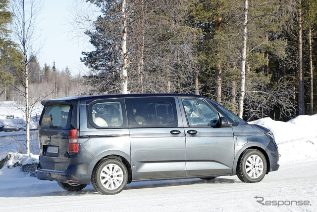 VW T7 プロトタイプ(スクープ写真)