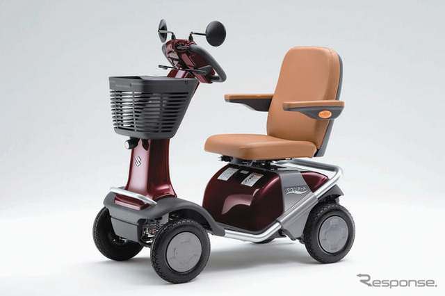 【福祉機器展08】スズキ、電動車いすなどを出展
