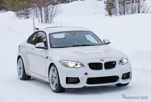 BMWの新型EVスポーツ 開発車両(スクープ写真)