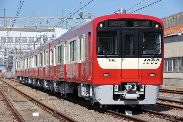 5月6日から営業運行を開始する1000系モデルチェンジ車。