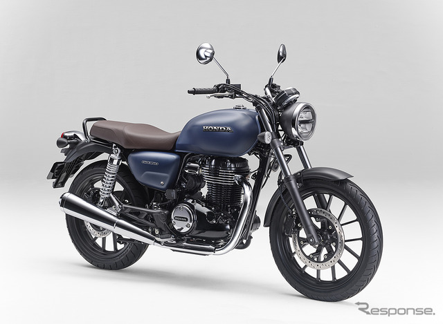 ホンダ GB350(マットジーンズブルーメタリック)