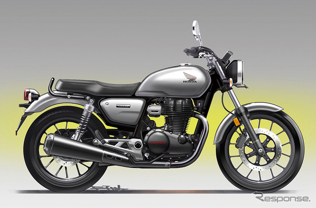 ホンダ GB350/GB350S 佇まい：空間（デザインスケッチ）