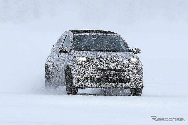 トヨタ アイゴ 次期型プロトタイプ（スクープ写真）