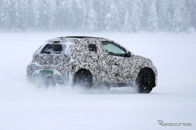 トヨタ アイゴ 次期型プロトタイプ(スクープ写真)