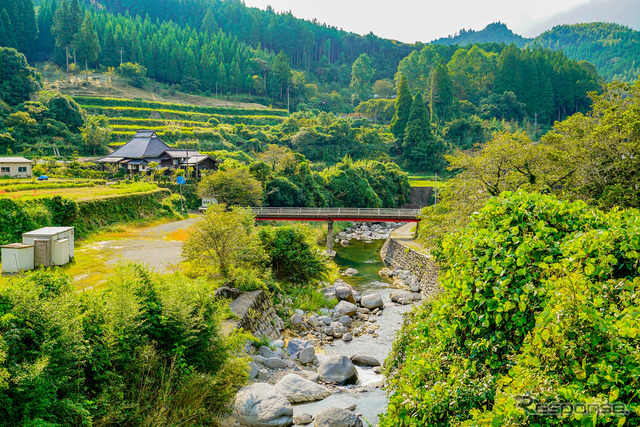 中山間地域(イメージ)
