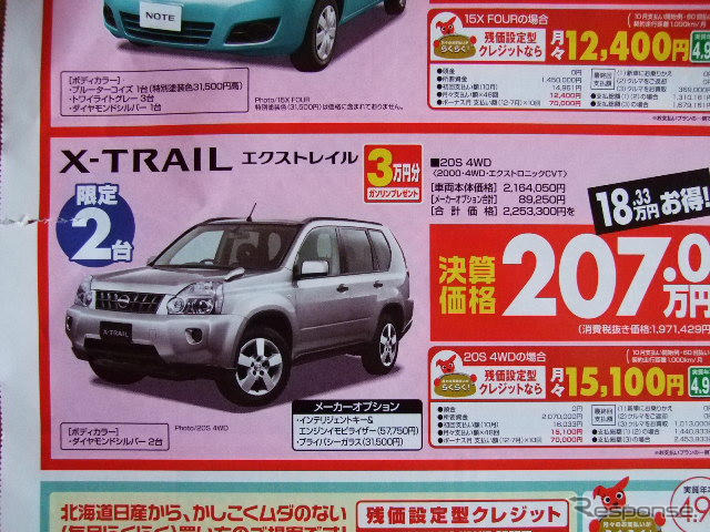 【秋分の日値引き情報】このプライスでSUV&RV