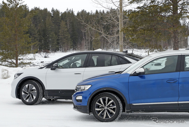 VW ID.5 プロトタイプ(スクープ写真)