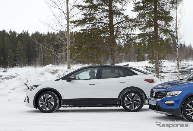 VW ID.5 プロトタイプ(スクープ写真)
