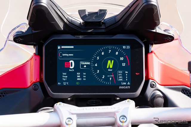 ドゥカティ ムルティストラーダV4S 新型試乗