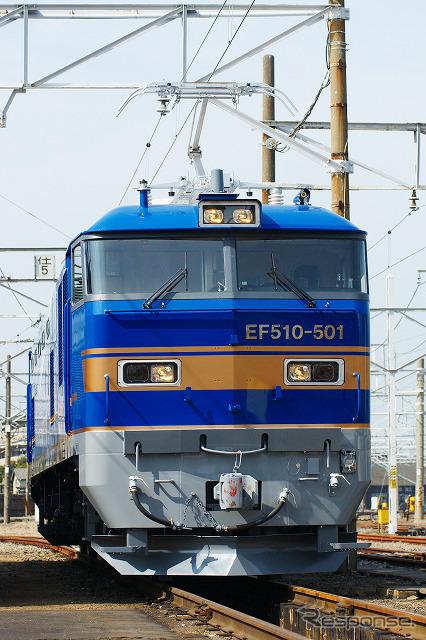 JR東日本時代のEF510形500番台。