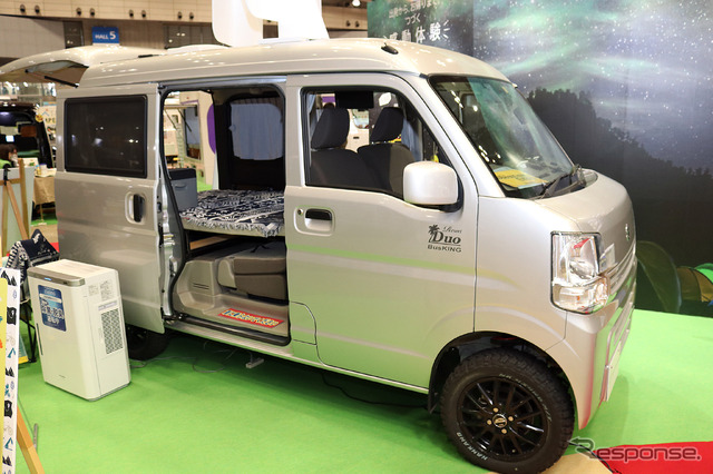 バンコン/キャブコンに大画面ナビ!パナソニックストラーダシリーズ…ジャパンキャンピングカーショー2021