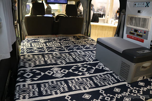バンコン/キャブコンに大画面ナビ!パナソニックストラーダシリーズ…ジャパンキャンピングカーショー2021