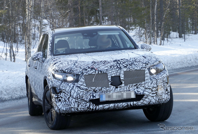 メルセデスベンツ GLC 次期型プロトタイプ(スクープ写真)