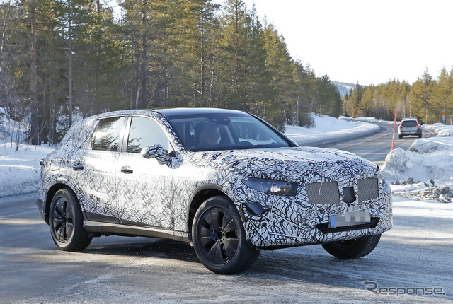 メルセデスベンツ GLC 次期型プロトタイプ(スクープ写真)