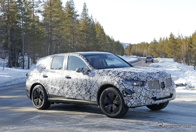 メルセデスベンツ GLC 次期型プロトタイプ(スクープ写真)
