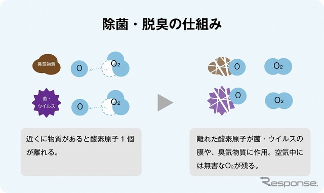 除菌・脱臭の仕組み