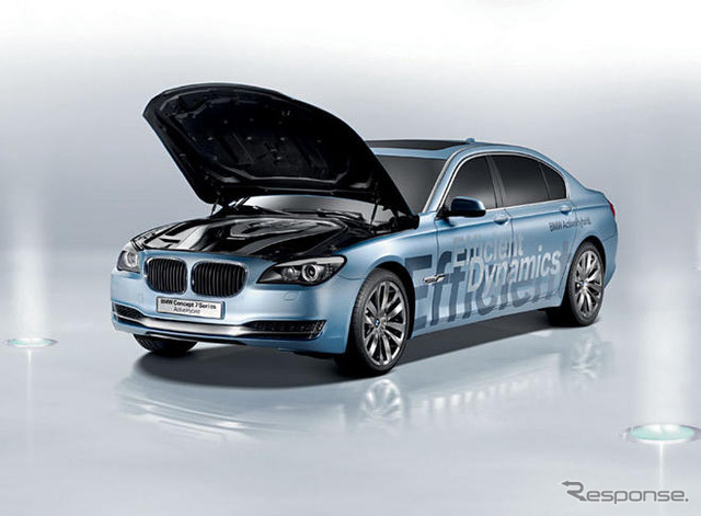 【パリモーターショー08】BMW 7シリーズ 新型にハイブリッドコンセプト出現