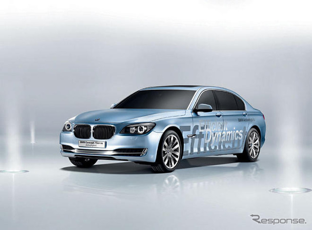 【パリモーターショー08】BMW 7シリーズ 新型にハイブリッドコンセプト出現