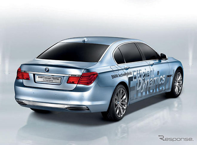 【パリモーターショー08】BMW 7シリーズ 新型にハイブリッドコンセプト出現