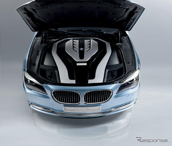 【パリモーターショー08】BMW 7シリーズ 新型にハイブリッドコンセプト出現
