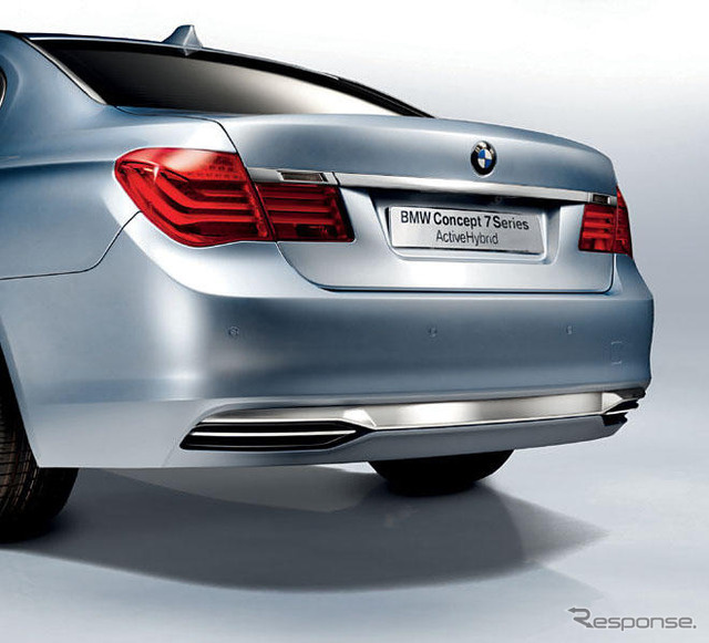 【パリモーターショー08】BMW 7シリーズ 新型にハイブリッドコンセプト出現