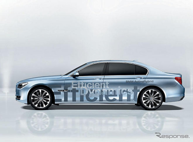 【パリモーターショー08】BMW 7シリーズ 新型にハイブリッドコンセプト出現