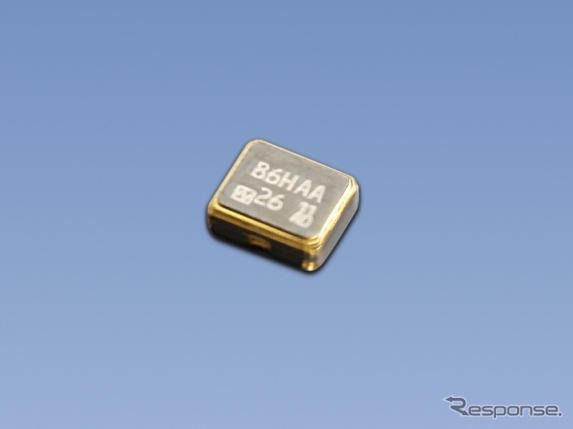 日本電波工業、世界最小サイズのGPS用TCXOを開発