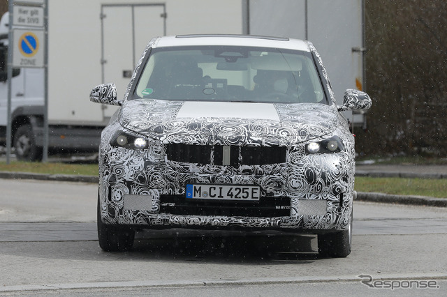 BMW iX1 プロトタイプ(スクープ写真)