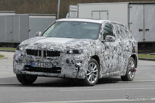 BMW iX1 プロトタイプ(スクープ写真)