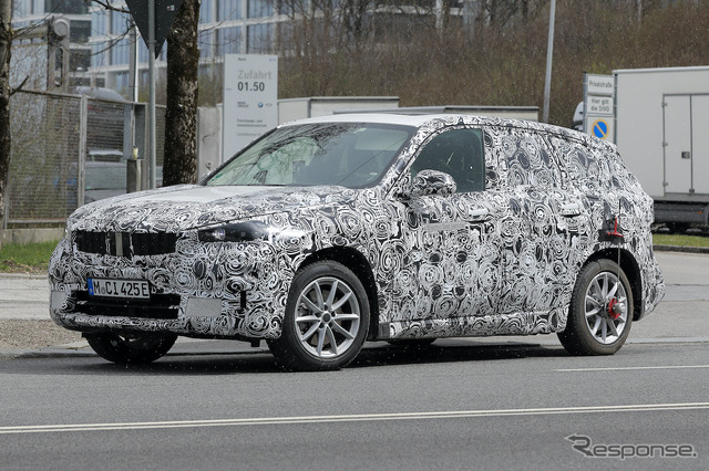 BMW iX1 プロトタイプ(スクープ写真)