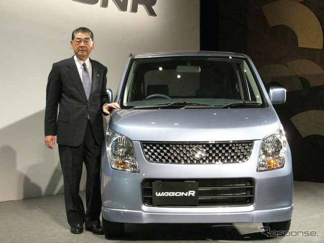 【スズキ ワゴンR 新型発表】4代目はつり目デザイン