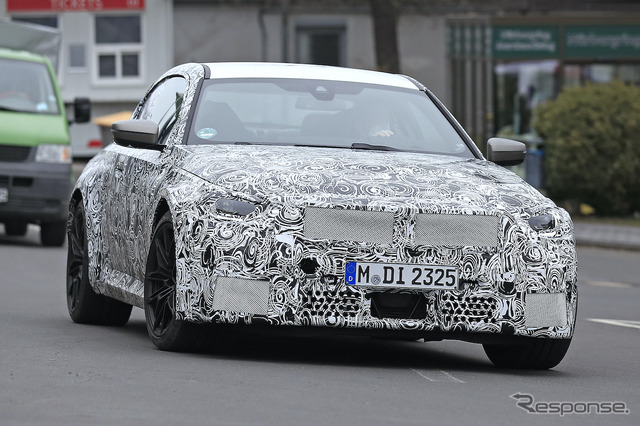 BMW M2クーペ 次期型プロトタイプ(スクープ写真)
