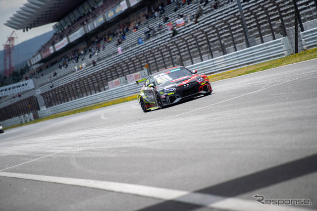 #21 藤井優紀選手(アウディ RS3 LMS)