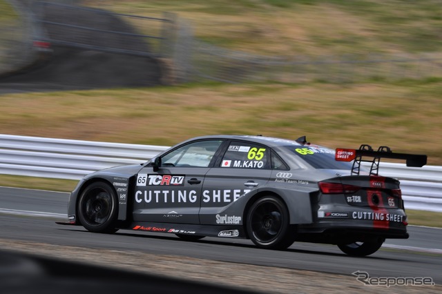 #65 加藤正将選手(アウディ RS3 LMS)
