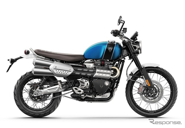 トライアンフ スクランブラー1200 XC(コバルトブルー/ジェットブラック)