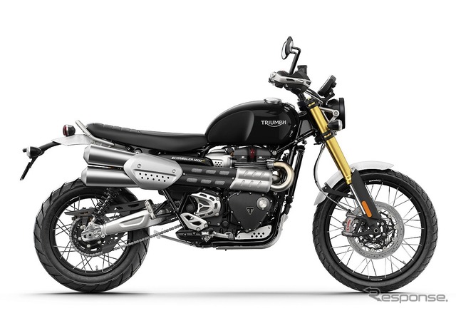 トライアンフ スクランブラー1200 XE(サファイアブラック)