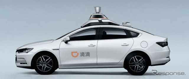 中国の大手 「MaaS」プロバイダーDiDiのロボタクシー