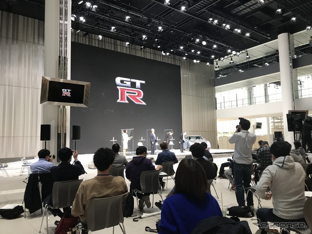 日産『GT-R NISMO』2022年モデル発表会(横浜市、日産グローバル本社)