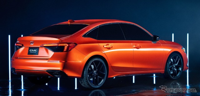 ホンダ ・シビック ・セダン 新型のプロトタイプ(参考)
