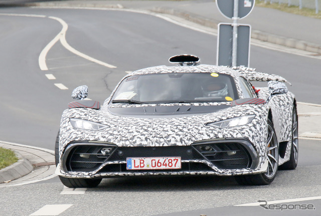 メルセデスAMG One 市販型プロトタイプ(スクープ写真)