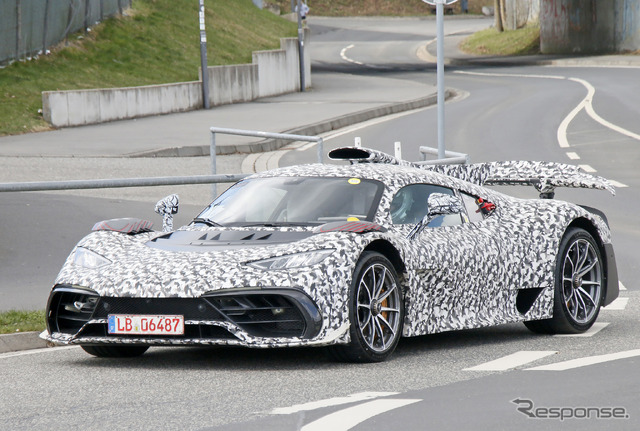 メルセデスAMG One 市販型プロトタイプ(スクープ写真)