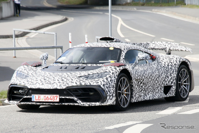 メルセデスAMG One 市販型プロトタイプ(スクープ写真)