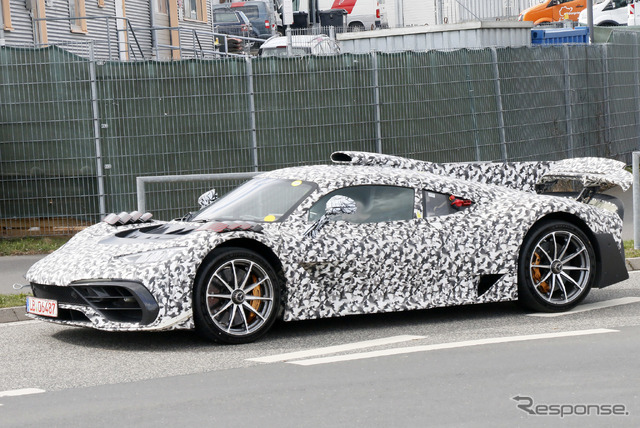 メルセデスAMG One 市販型プロトタイプ(スクープ写真)