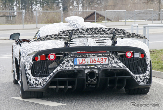 メルセデスAMG One 市販型プロトタイプ(スクープ写真)