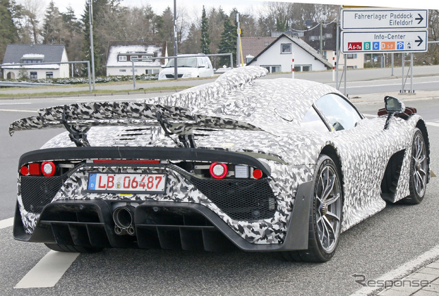 メルセデスAMG One 市販型プロトタイプ(スクープ写真)