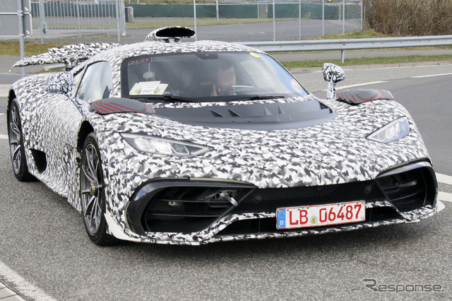 メルセデスAMG One 市販型プロトタイプ(スクープ写真)